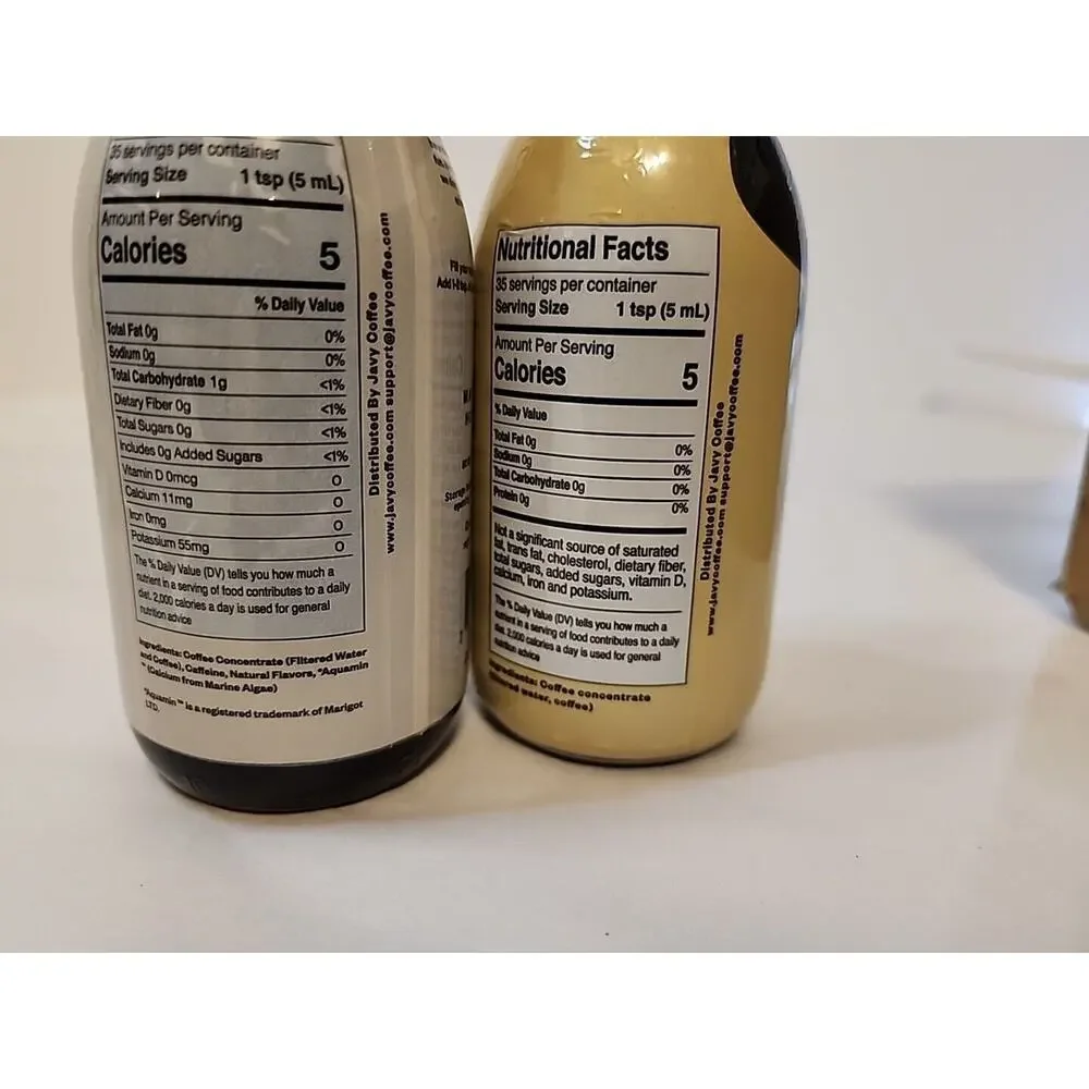 Javy Coffee Concentrate 35X, Iced Coffee, Instant Coffee Beverages, 6oz - 2 Pack